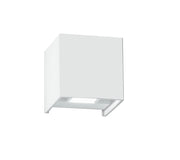 LAMPADA CUBO APPLIQUE LED ALFA BIANCO 2X5W 738LM 4000K IP54