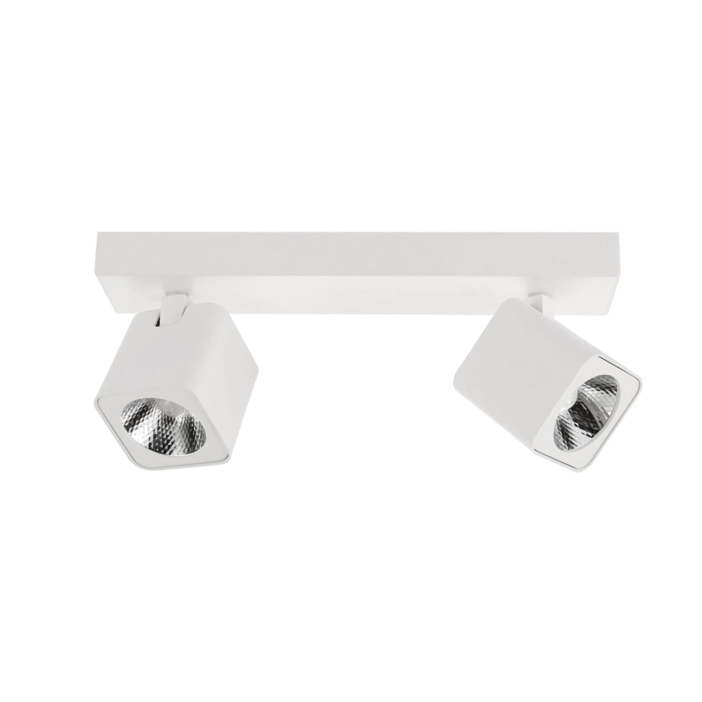 Faretto soffitto doppio bianco LED 10W 4000K Italux