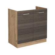 Vicco Mobile lavello cucina Grigio nobile 80 cm senza piano di lavoro