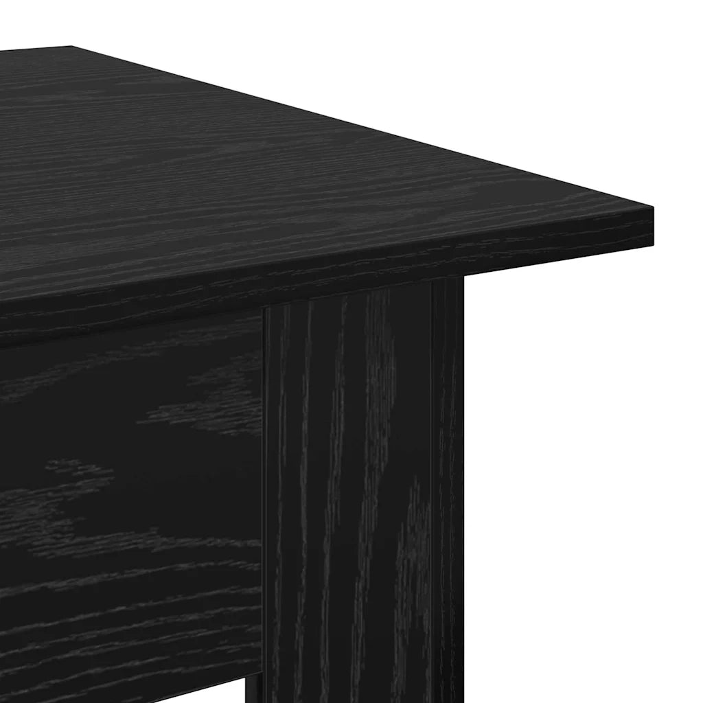 vidaXL Tavolino da salotto Rovere nero Legno multistrato