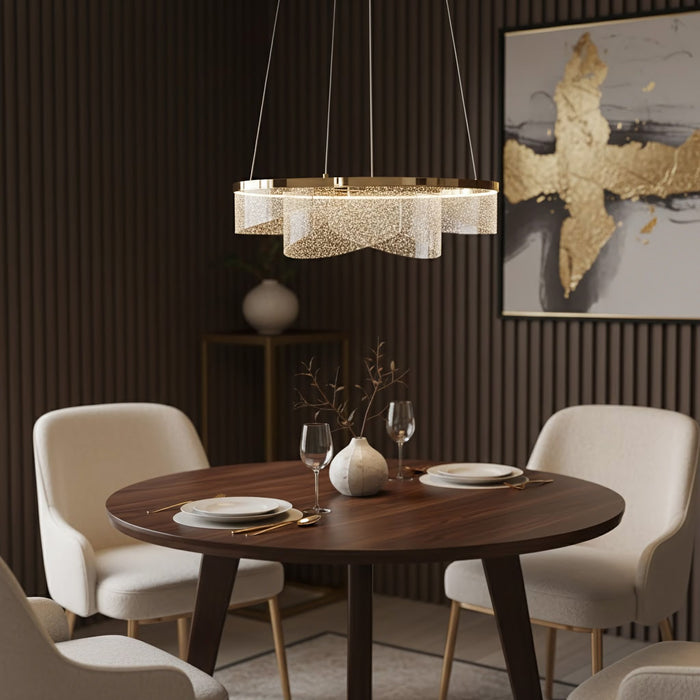 Lampada Da Soffitto Led G138-cp 50cm Gold