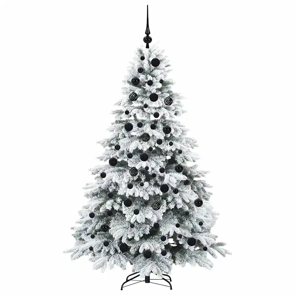 Albero di Natale artificiale con 300 LED Bianco 180 cm PE e PVC 3397615