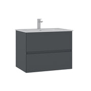 Mobile lavabo "Nest 71 v2" - 71 x 51 x 55 cm - Antracite opaco
