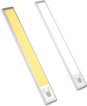 Due sensori di movimento da 24 cm - Lampada da tavolo da parete wireless - Caricabile via USB - Luce calda - per soggiorno, cucina e comodino