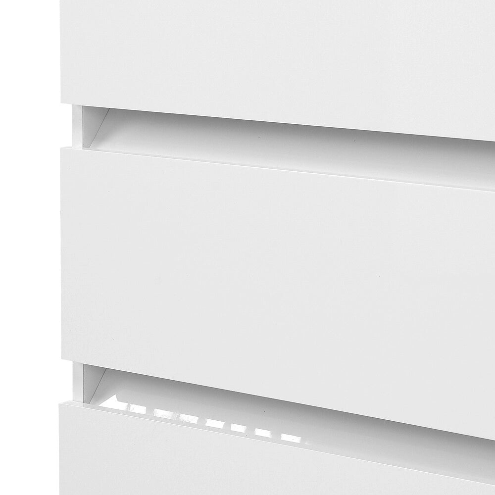 Mobile bagno a terra 80 cm in bianco lucido con lavabo Leda