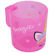 TAZZA ROSA UNICORNO IN PP 390ML