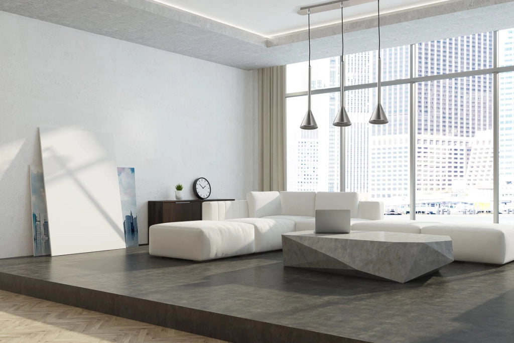 Lampadario Italux Anela moderno nichel 3xGU10 H120cm