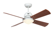 LIBECCIO 120/142, Ventilatore con Luce con Telecomando, CasaFan