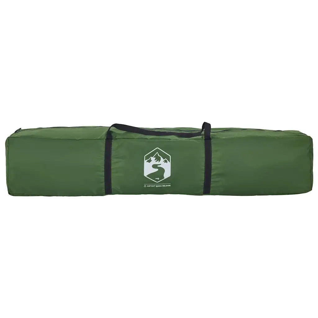 Tenda Familiare Cabina 7 Persone Verde a Rilascio Rapido 4004216