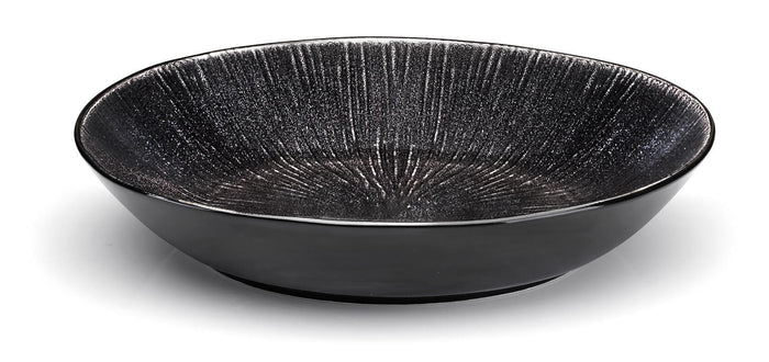 Set 3 Insalatiere Ø27,5 cm in Gres Kaleidos Sirius Nere