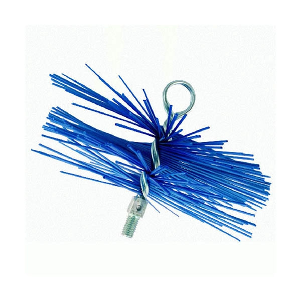 Scovolo in nylon Dn 140 mm canne fumarie stufa a pellet, camino, caldaia.