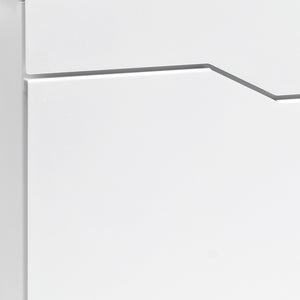 Cassetta postale con vano portagiornale V19 bianco 370 x 102 x 370 mm