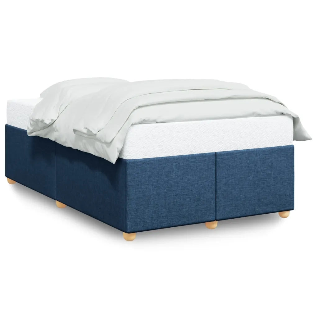 Giroletto senza Materasso Blu 120x190 cm in Tessuto