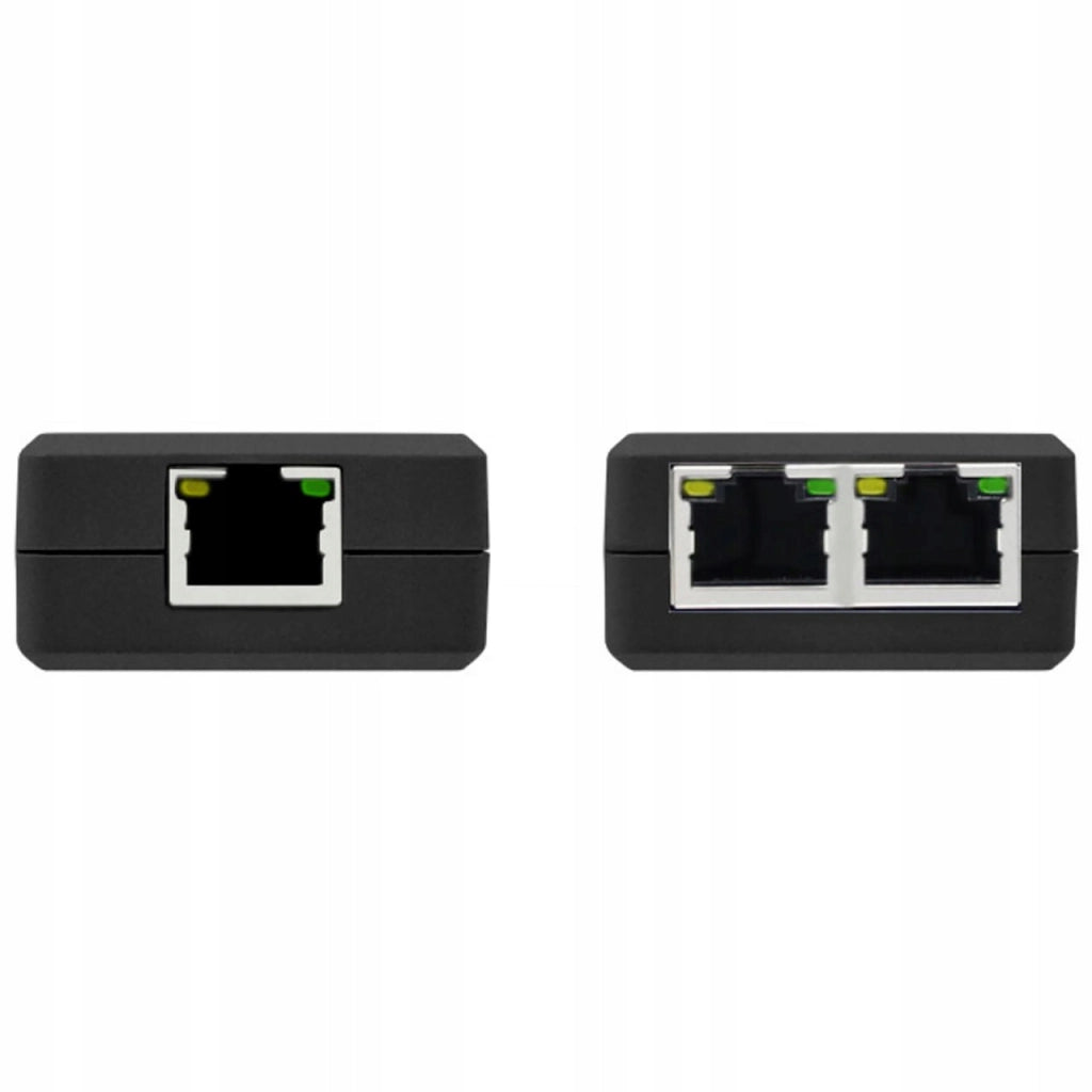 Ripetitore POE 1x IN 2x OUT – Gigabit 100M | IEEE802.3af/at, 30W, ABS | Plug&Play per Telecamere IP e Reti LAN