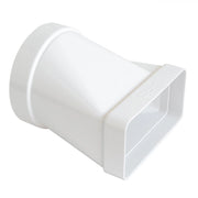 First 125 - 150x70mm giunto orizzontale dritto ff per tubi aerazione cappa