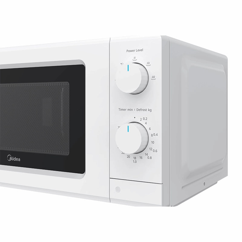 Midea mp012mk-wh microonde a libera installazione xmartwave 19litri,  bianco, 700w