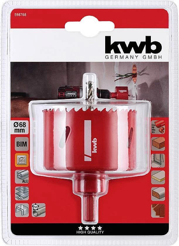 Kwb Sega a Tazza Trapano Cobalt Bimetallica