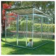 Recinto per cani 3x2 metri con copertura box modulare viteria compresa