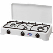 FORNELLO PARKER 3 FUOCHI PICCOLO 27 GRIGLIA PIATTINA A GAS METANO - PARKER