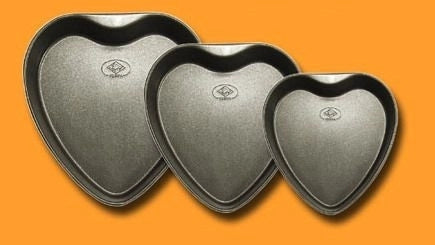 Forma Stampo Forno Antiaderente Cuore Dolci 26 x 4,2 cm Vespa