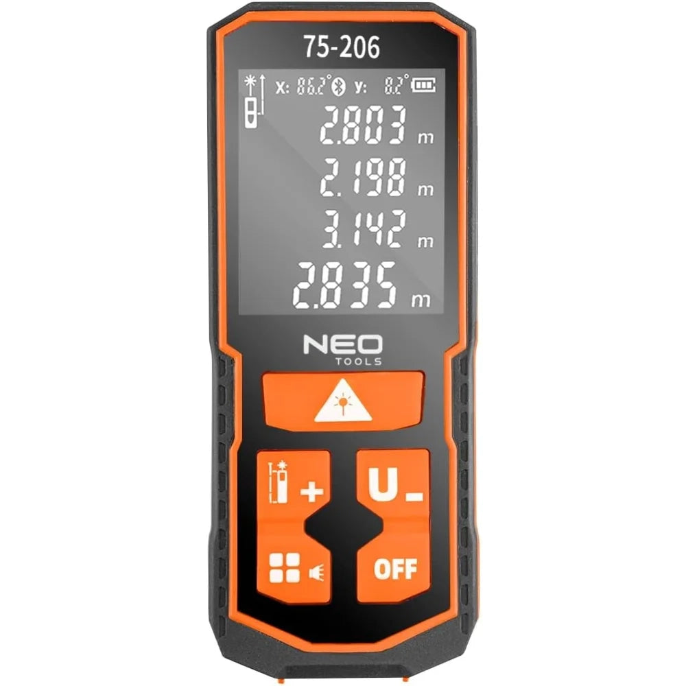 Topex 75-206 misuratore di dista tanza laser, fino a 100 m, ip54