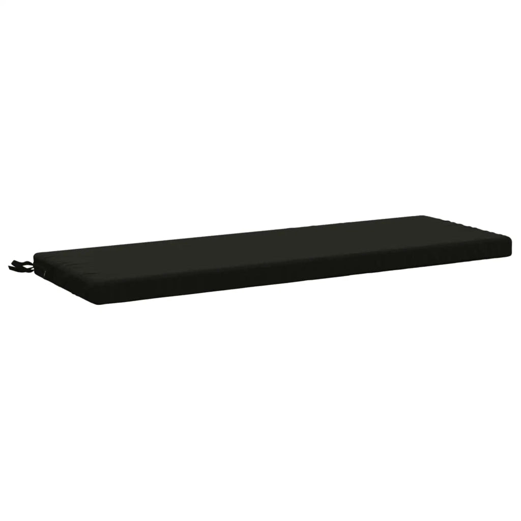 Cuscini per Panchina a 2 Pezzi SOEST 2 pz 100% Poliestere Nero 948879