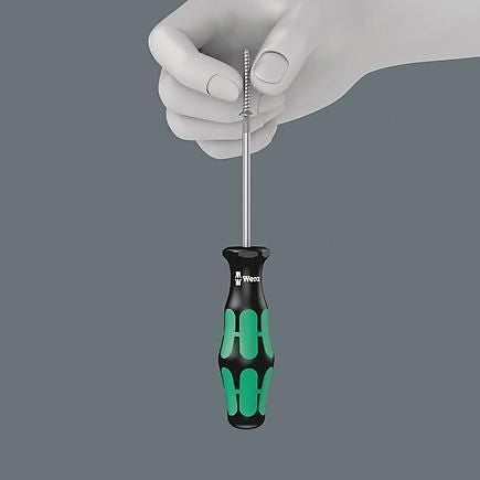 Wera 05223161001 367-7 Cacciaviti TORX con Funzione di Tenuta 7 Pezzi con Supporto colore Nero