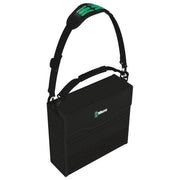 Wera 05004351001 2go 2 Borsa porta utensili Resistente all’acqua con tracolla regolabile e organizer interno colore Nero Verde