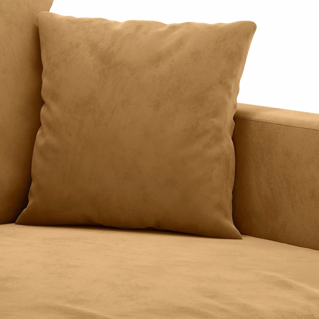 Divano a 2 Posti-Sofa 2 Posti marrone 120 cm in Velluto 698822