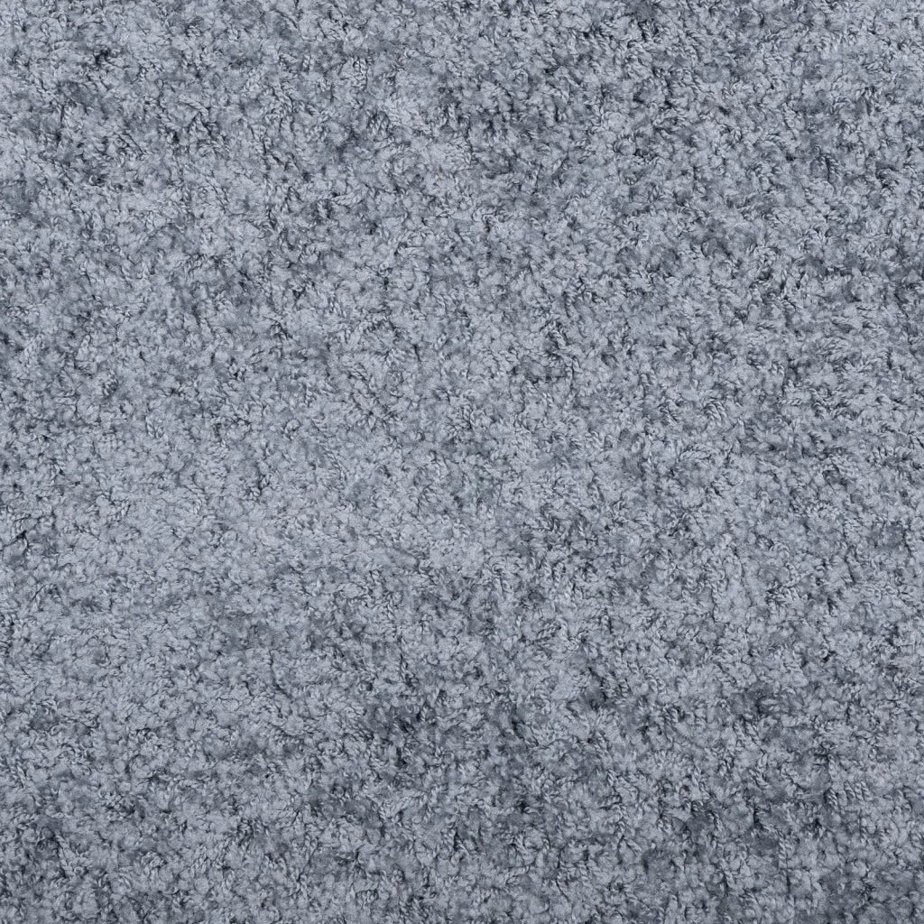 Tappeto Shaggy PAMPLONA a Pelo Lungo Moderno Blu Ã˜ 200 cm