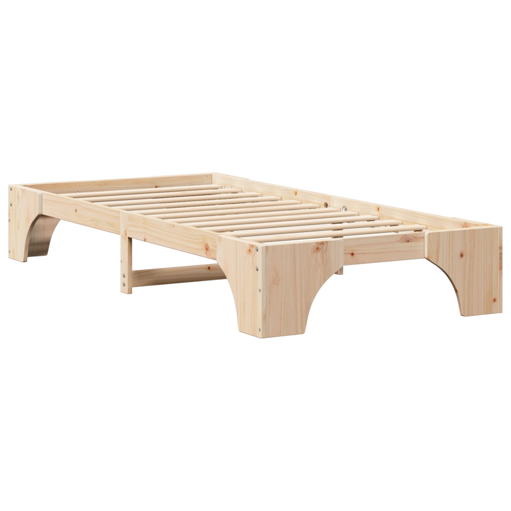 Struttura del letto Legno naturale Legno massello di pino Singola