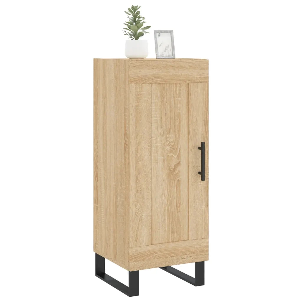 Credenza-Buffet-Armadio da cucina Rovere Sonoma 34,5x34x90 cm in Legno Multistrato 661253