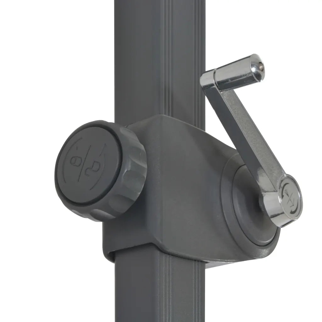 Ombrellone a Sbalzo con Palo in Alluminio 300 cm Antracite 312307