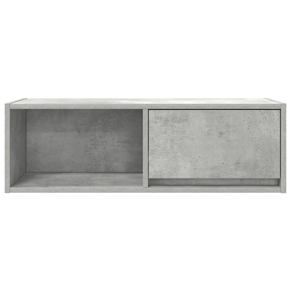 Mobili TV 2 pz Grigio Cemento 80x31x25,5cm in Legno Multistrato 861461