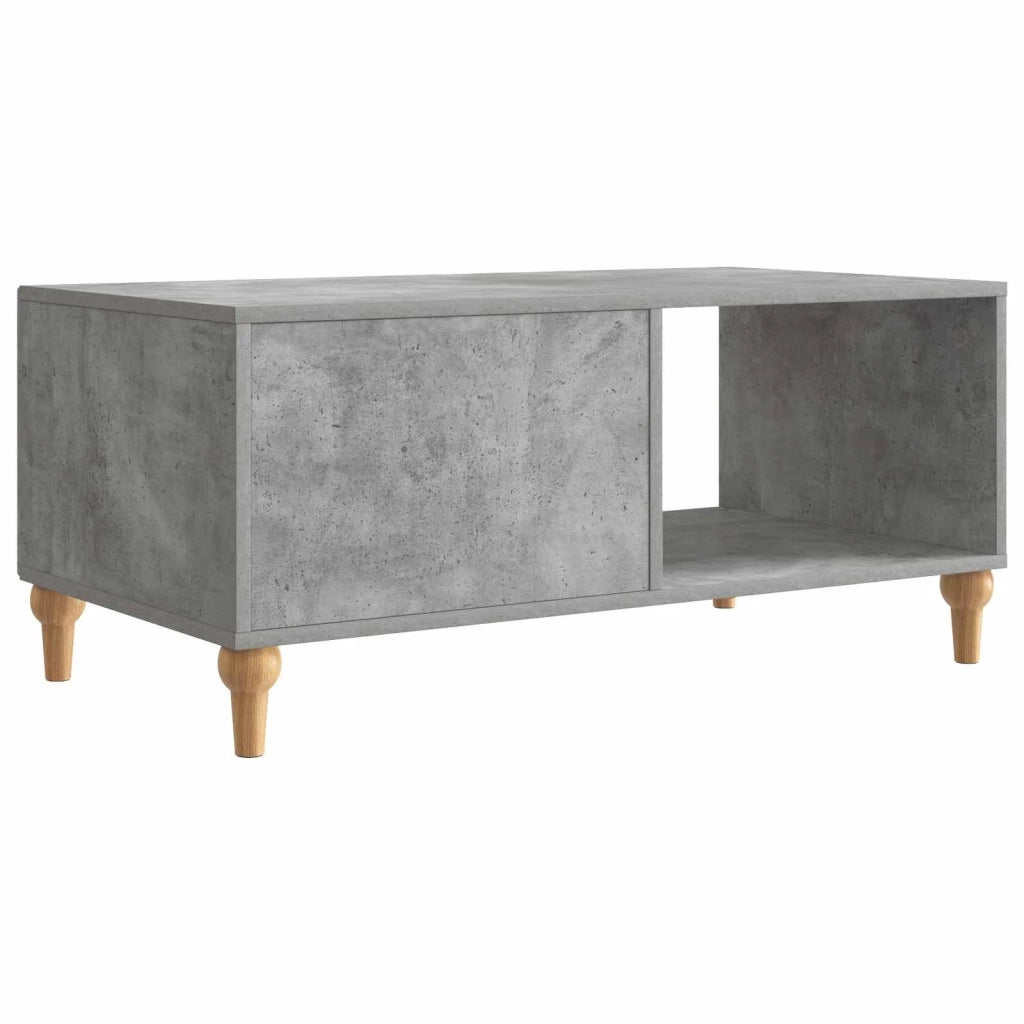 Tavolino da salotto Grigio Cemento 90 x 50 x 40 cm
