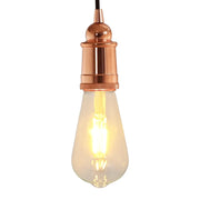 Portalampada 2 pz Oro Rosa E27 4106541