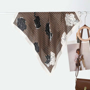 Sciarpa/foulard da donna versatile, semplice e calda
