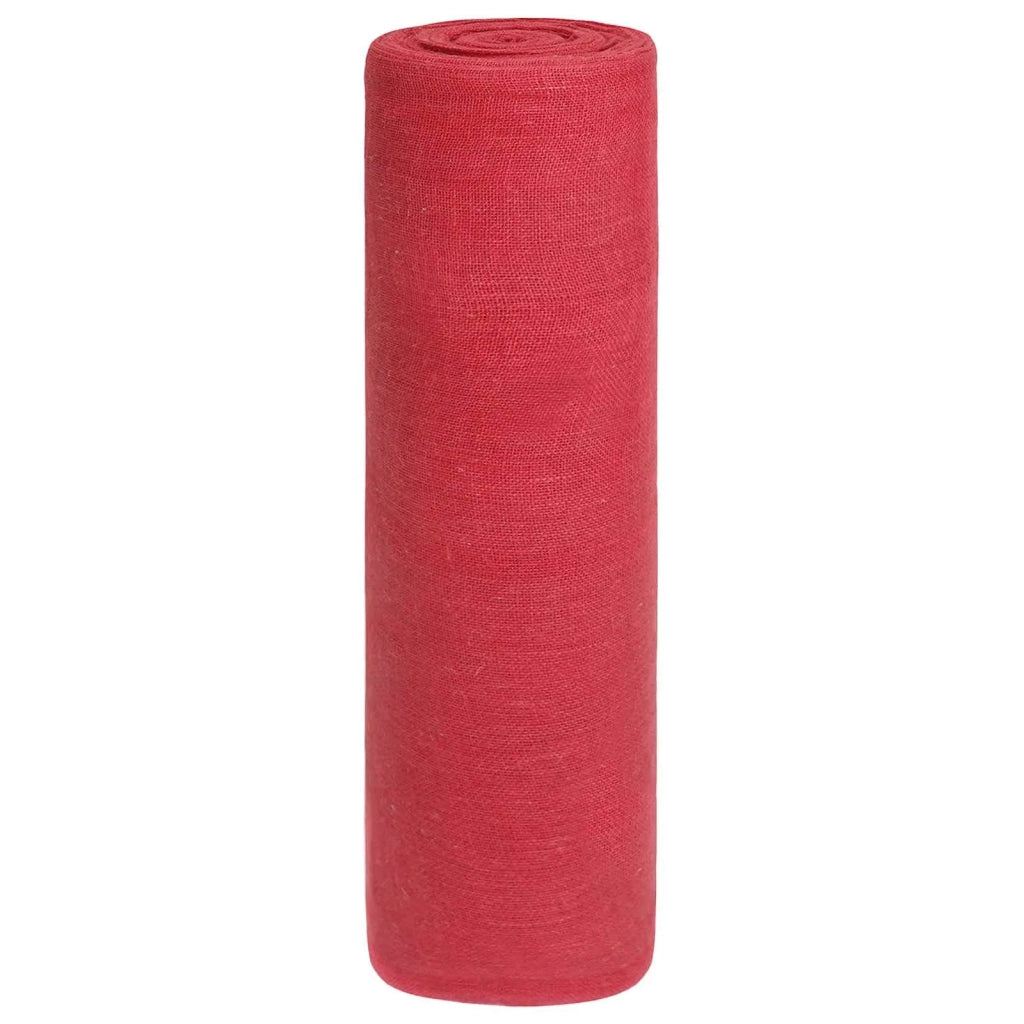 Rotolo di Juta 200 x 1500 cm Rosso 42012183