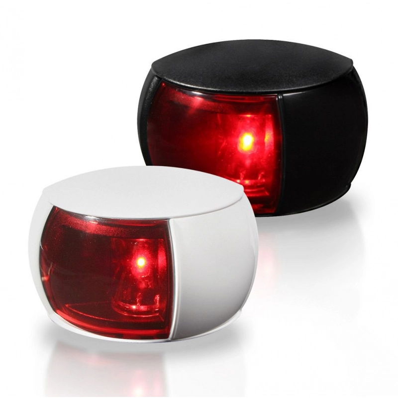 FANALE NERO A LED SINISTRA/ROSSO NAVILED COMPACT LIGHTS BLACK - LEFT/RED