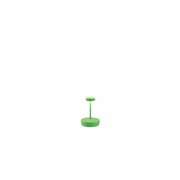 Lampada a led da tavolo Swap mini pro Verde mela ricaricabile e dimmerabile