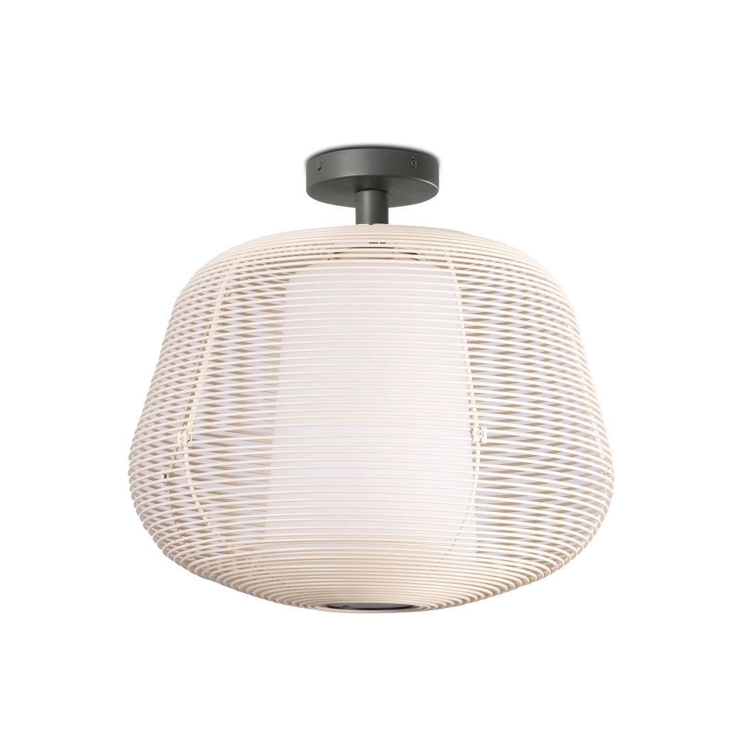 NARA S Sospensione fissa beige 1xE27