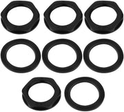Set di 4 Connettori di Tanche in Plastica con Guarnizioni in Gomma per 1 pollice BSP