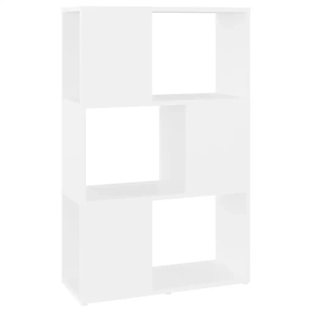 Libreria/Divisorio Bianco 60x24x96 cm in Legno Multistrato 809071