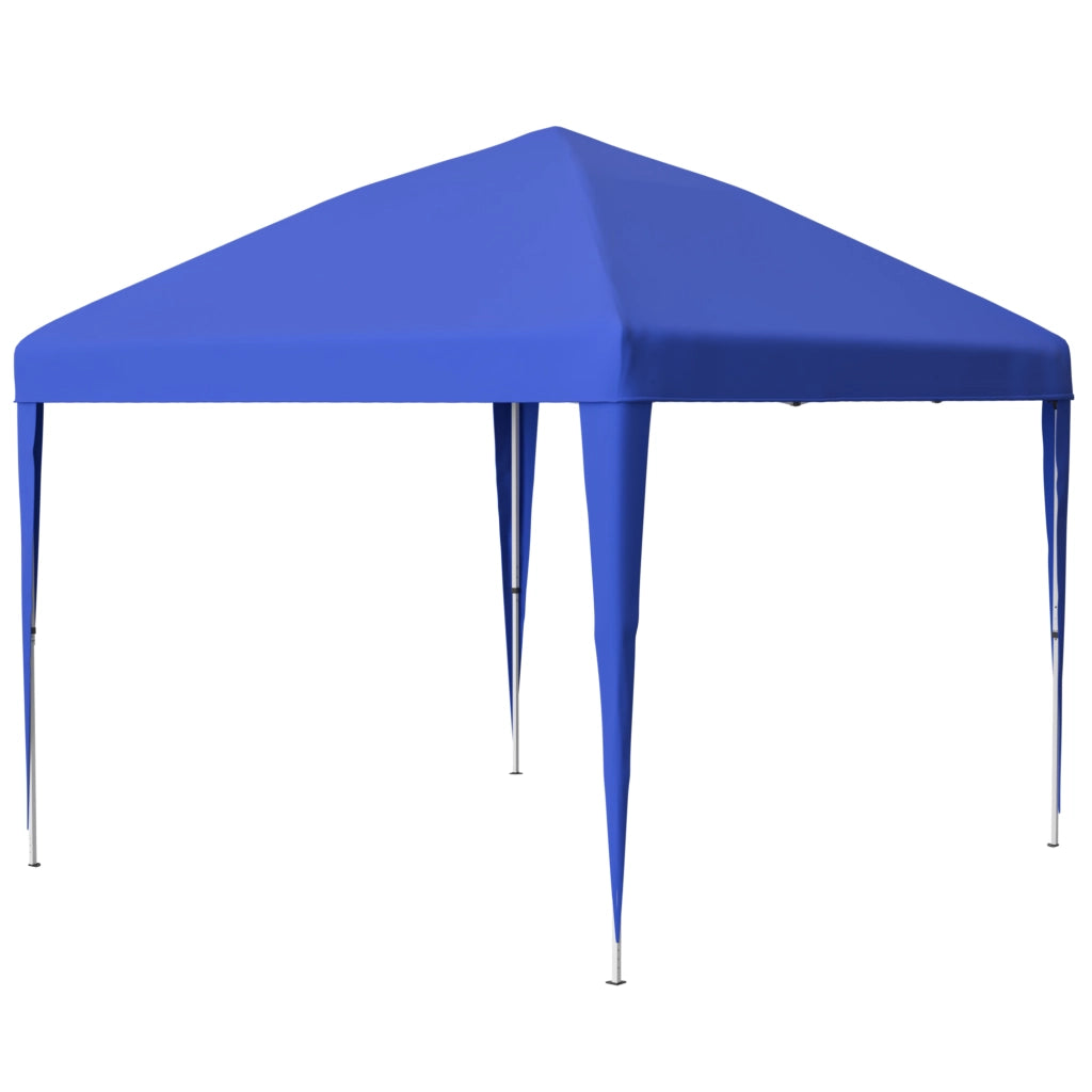Gazebo 3x3m Pop-up Gazebo pieghevole regolabile in altezza Gazebo da giardino con 4 sacchi di sabbia e borsa da trasporto (blu)