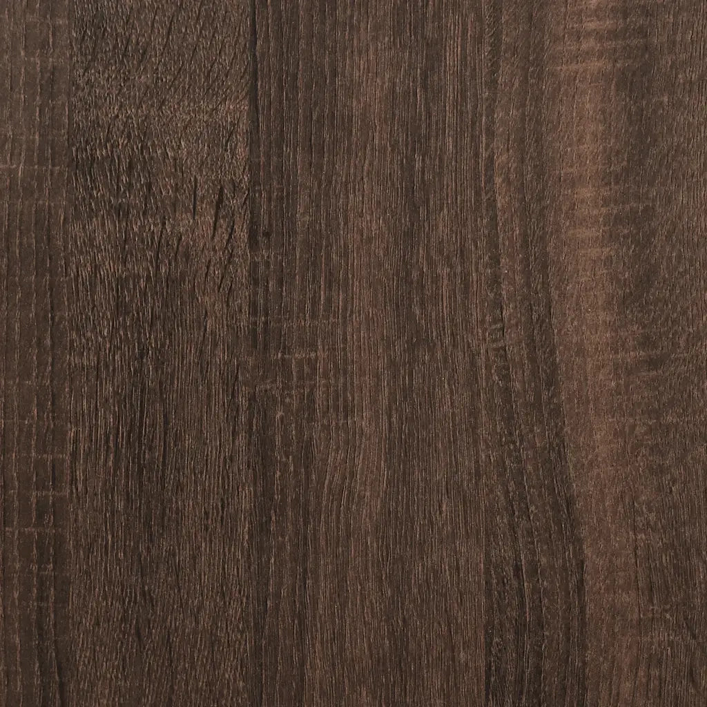 Giroletto-Struttura Letto Rovere Marrone 90x200 cm in Legno Multistrato 731262