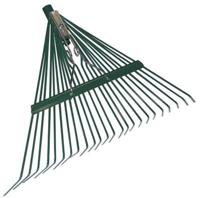 SCOPA GIARDINO INGLESE LUXURY STARS - ACCIAIO VERN O.CONICO MM 26- 6 pezzi