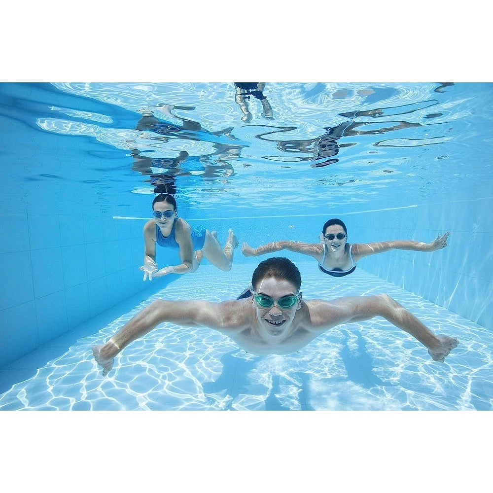 Trade Shop - Occhialini Nuoto Hydro Swim Ix-1400 14+anni Piscina Mare 3colori Assortiti 21077 -