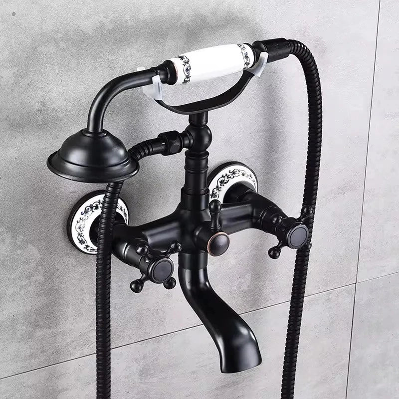 Rubinetto Da Vasca Rea Rustico Old Black
