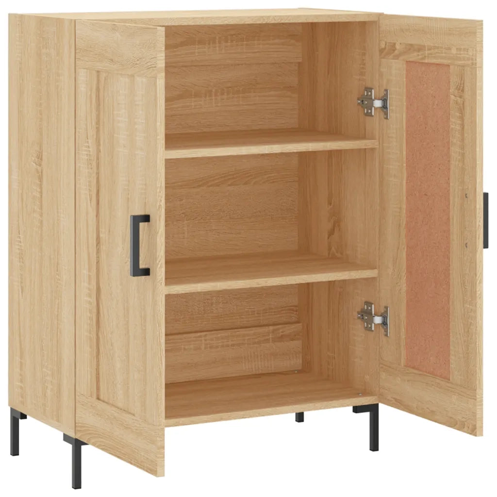 vidaXL Credenza Rovere Sonoma 69,5x34x90 cm in Legno Multistrato