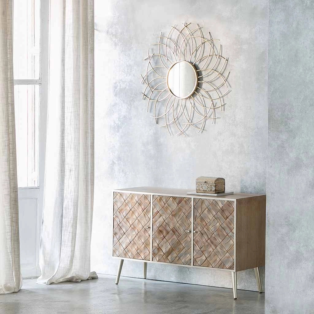 Credenza in legno marrone 120x41,5x71h